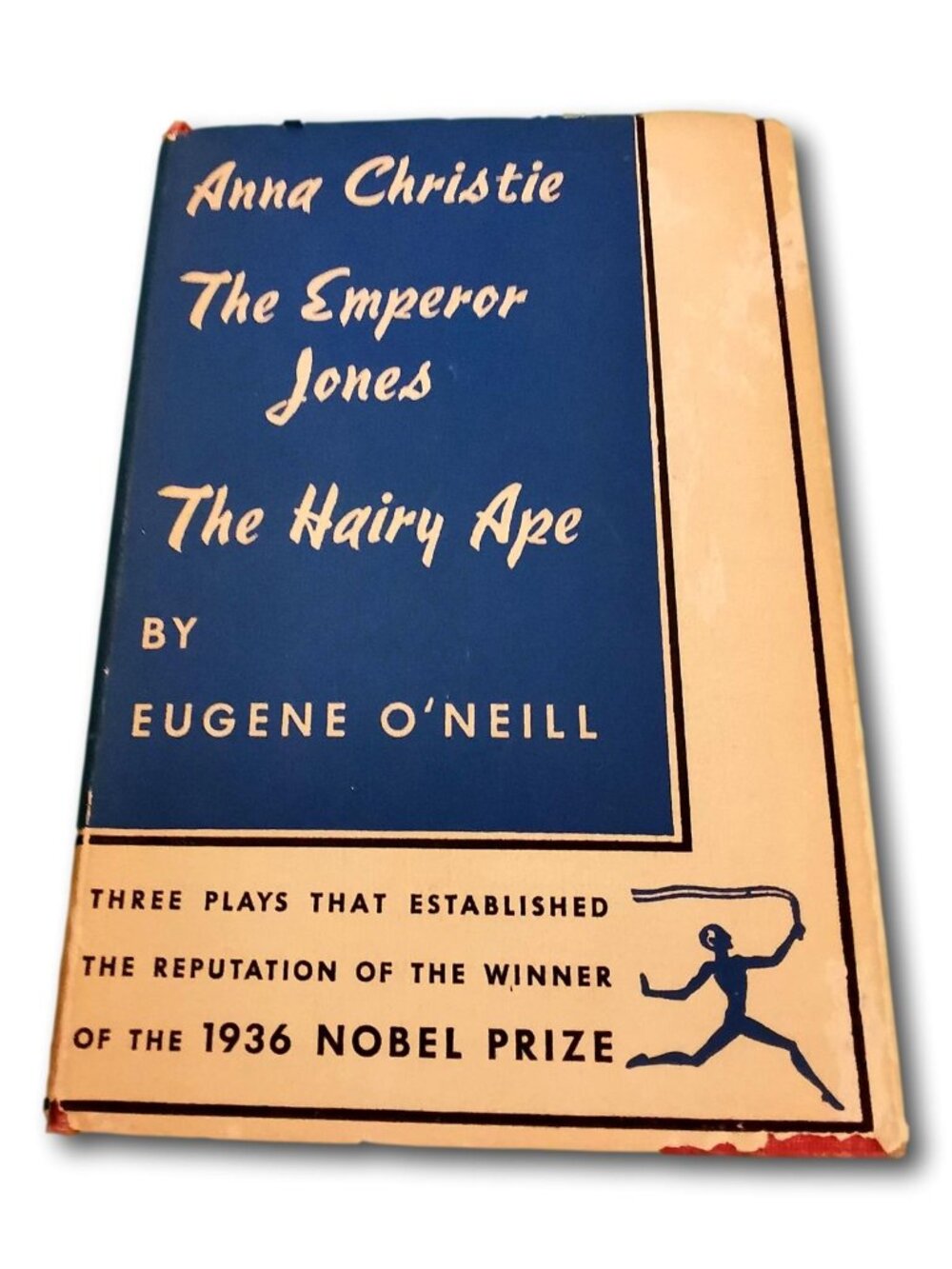 Eugene ONeill Modern Library Book Anna Christie Emperor Jones Hairy HC DJ‎ 1949